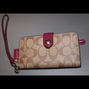 COACH wrist wallet